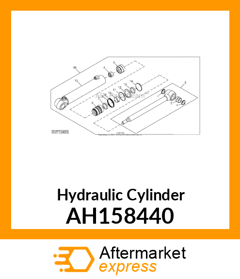 Hydraulic Cylinder AH158440