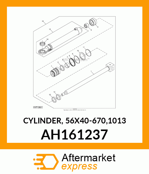 Hydraulic Cylinder AH161237