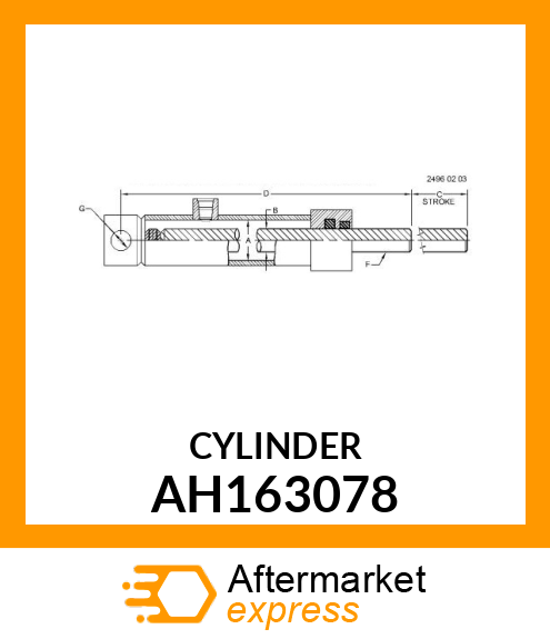 CYLINDER AH163078