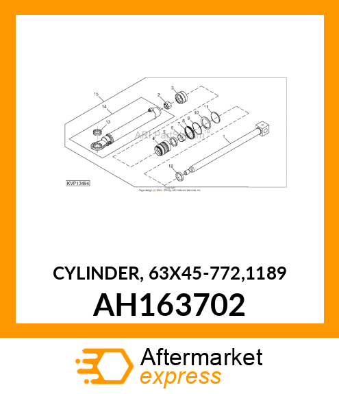 Hydraulic Cylinder AH163702