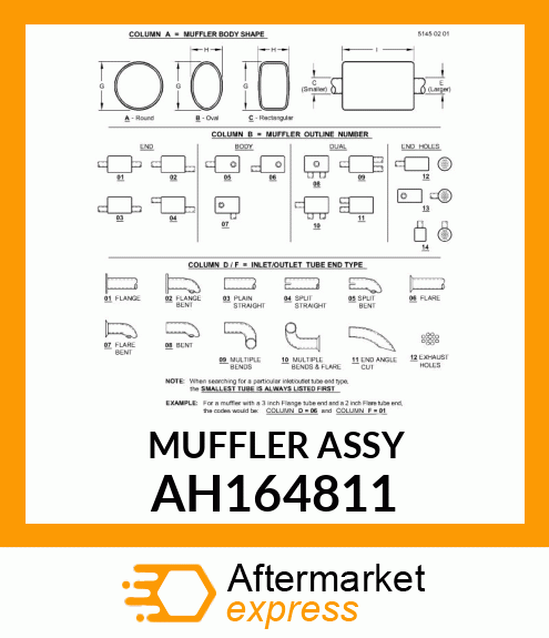MUFFLER ASSY AH164811