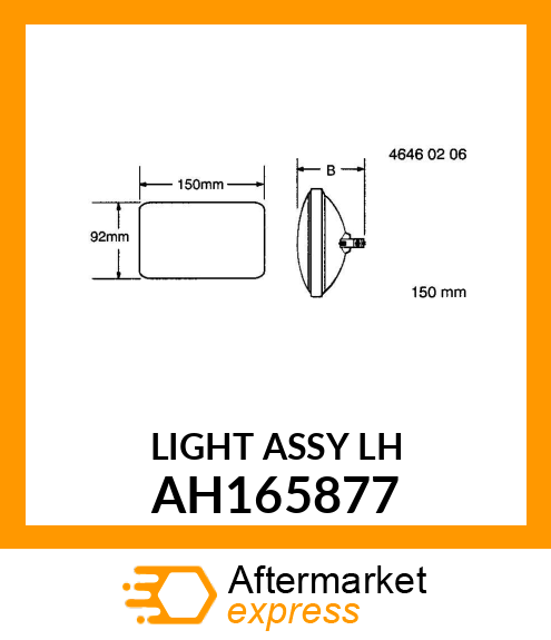 BULB, ANSI H9411 AH165877