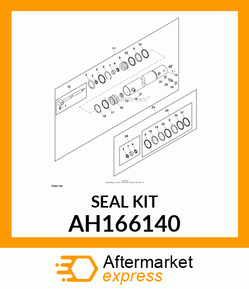 SEAL_KIT_9PC AH166140