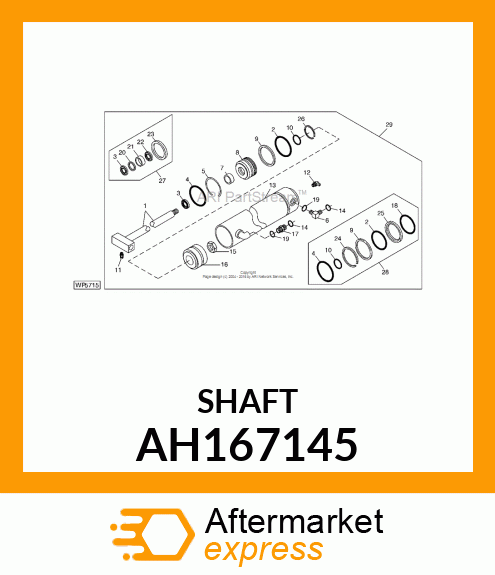 ROD ASSEMBLY, 40 AH167145