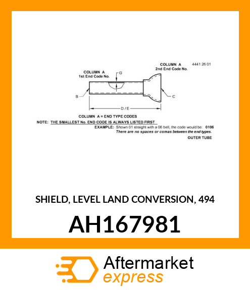 SHIELD, LEVEL LAND CONVERSION, 494 AH167981