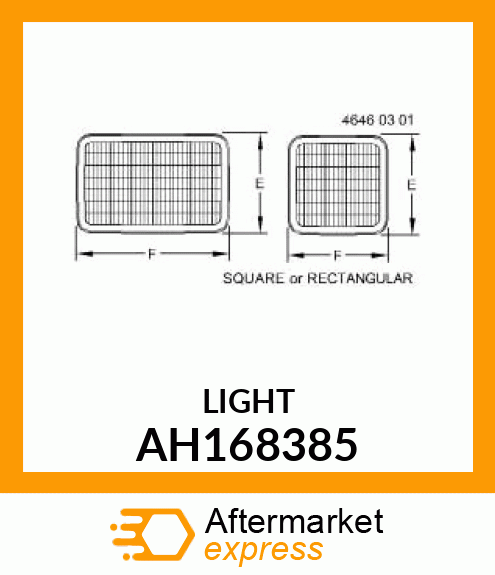 LAMP, LAMP ASSY, SERVICE AH168385