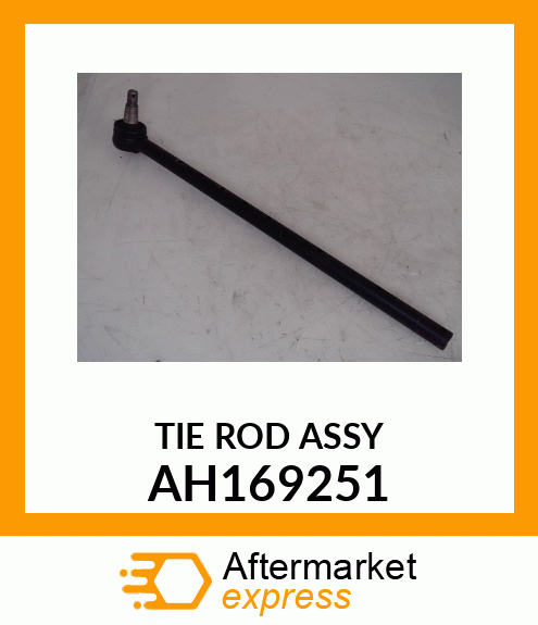 TIE ROD END, ASSY, TIE ROD AH169251