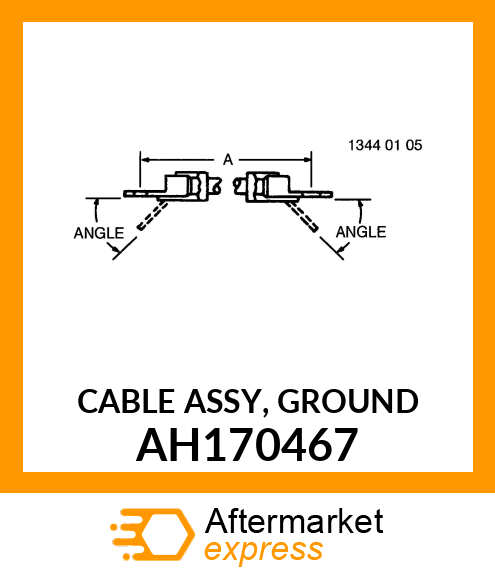 CABLE ASSY, GROUND AH170467