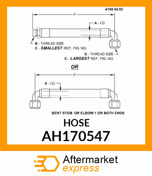 HOSE ASSY AH170547