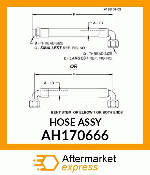 HOSE ASSY AH170666