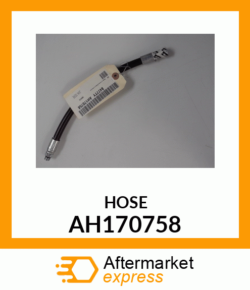 HOSE ASSY, FLEX FLOAT SHORT HYD AH170758