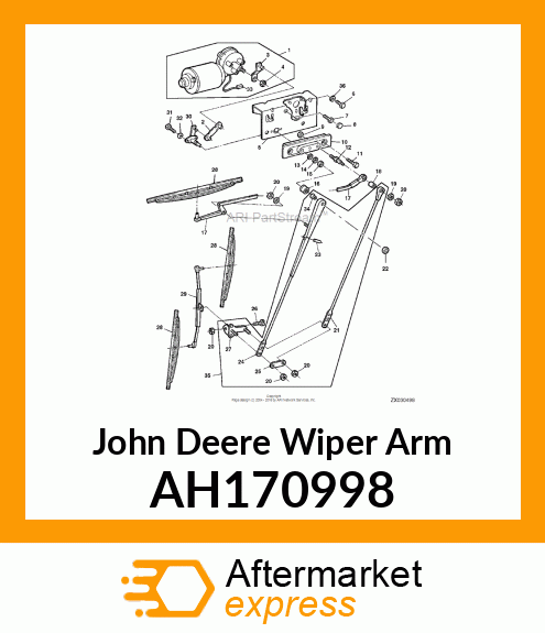 ARM ASSY, CPT AH170998