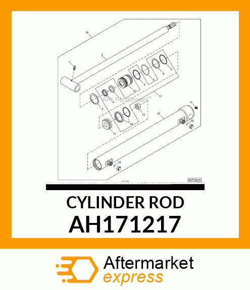 Hydraulic Cylinder Rod AH171217