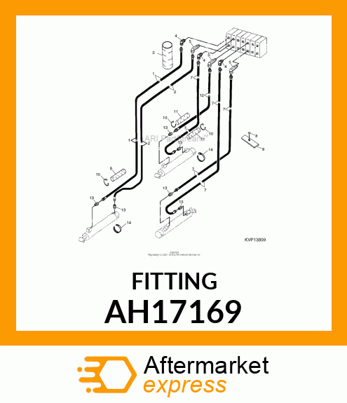 ADAPTER ,STRAIGHT AH17169