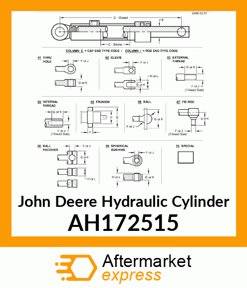 Hydraulic Cylinder AH172515