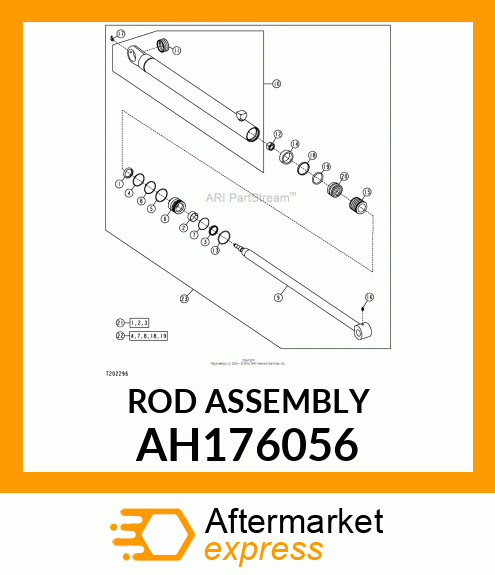 ROD ASSEMBLY AH176056