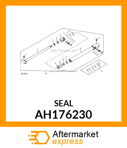 SEAL, SEAL ASSEMBLY 40 AH176230