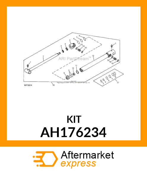 SEAL, SEAL ASSY 50 AH176234