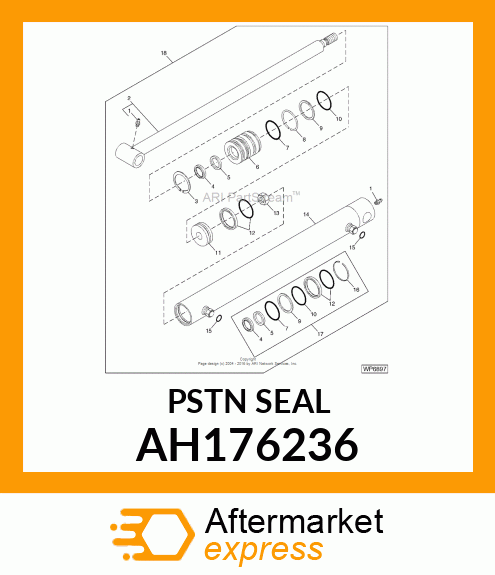 SEAL, SEAL ASSY 56 AH176236