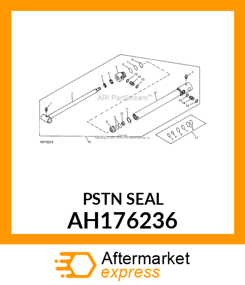 SEAL, SEAL ASSY 56 AH176236