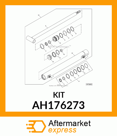 Hydraulic Cylinder Kit AH176273