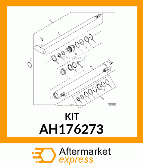 Hydraulic Cylinder Kit AH176273