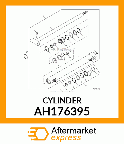 Hydraulic Cylinder AH176395