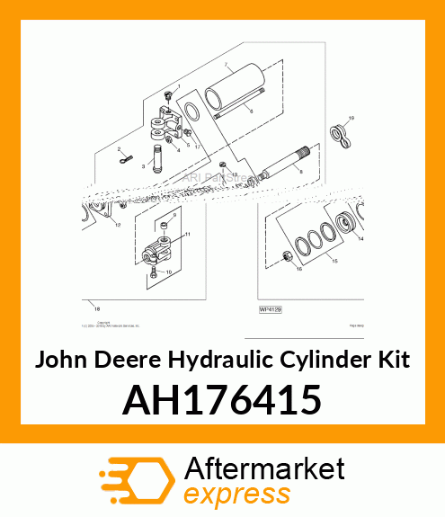 Hydraulic Cylinder Kit AH176415