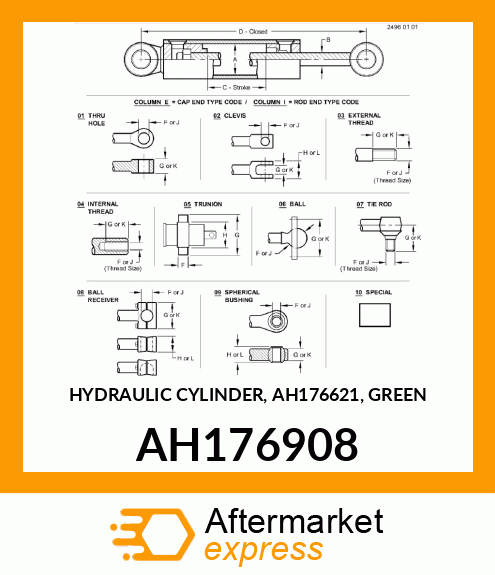 Hydraulic Cylinder AH176908