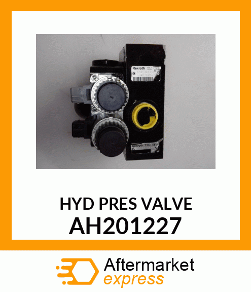 HYDRAULIC PRESSURE VALVE, CONTROL V AH201227