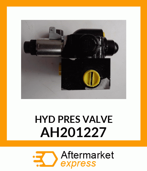 HYDRAULIC PRESSURE VALVE, CONTROL V AH201227