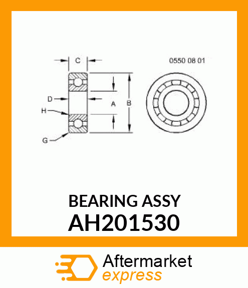 BEARING ASSY AH201530