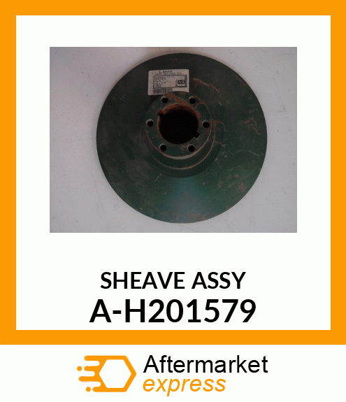 Sheave Assembly - SHEAVE, HALF; INNER, FEED A-H201579