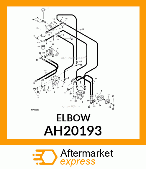 ELBOW ASSY AH20193