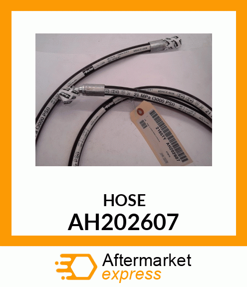 HOSE ASSY, HYDRAULIC,FDRHSE COOLER AH202607