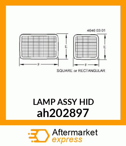 LAMP ASSY HID ah202897