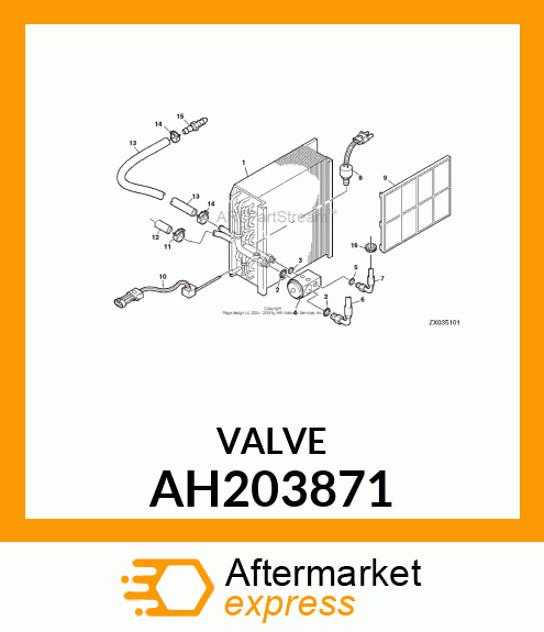 VALVE, VALVE ASSY, EXPANSION AH203871