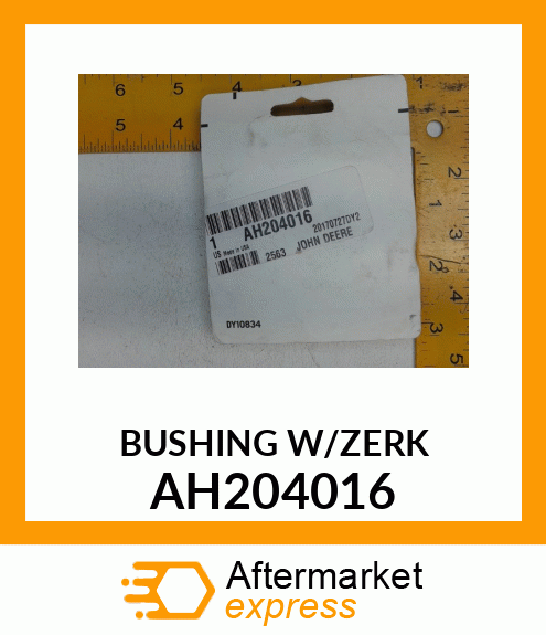 WASHER,ASSEMBLY, WITH ZERK AH204016