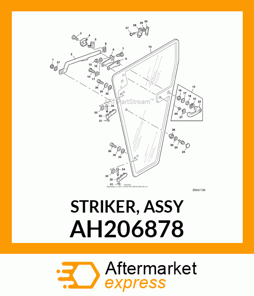 STRIKER, ASSY AH206878