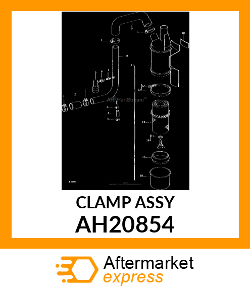 CLAMP ASSY AH20854