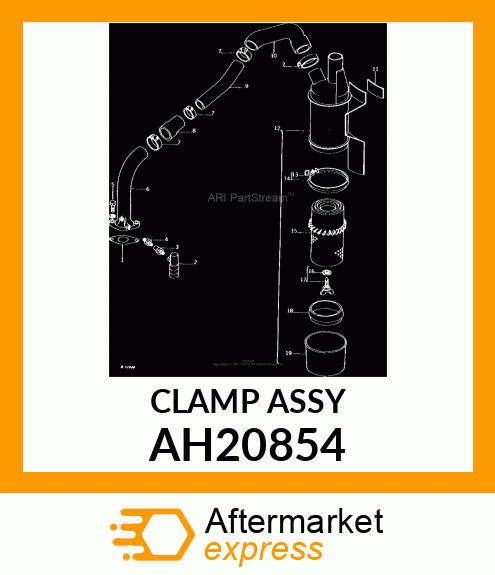 CLAMP ASSY AH20854