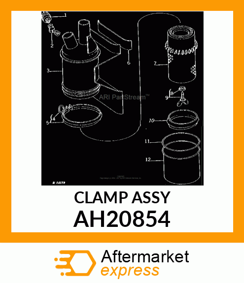 CLAMP ASSY AH20854