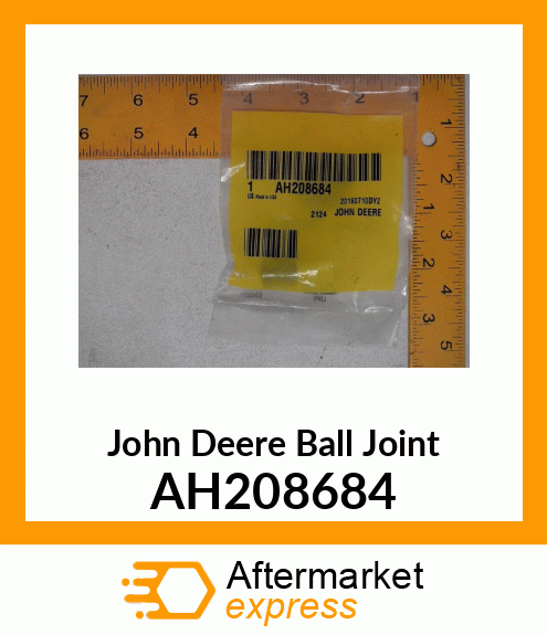 BALL JOINT,M6 THREAD, 8.8 AH208684