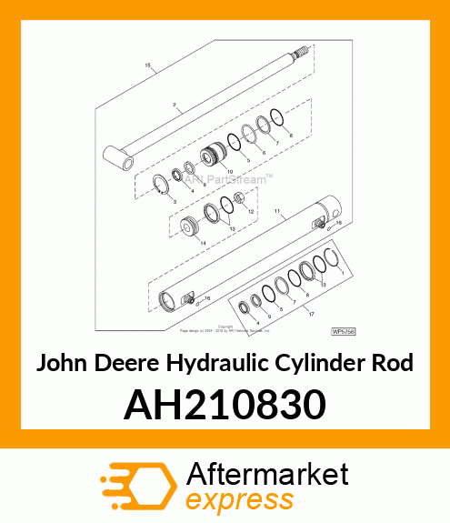 ROD ASSEMBLY, 32 AH210830