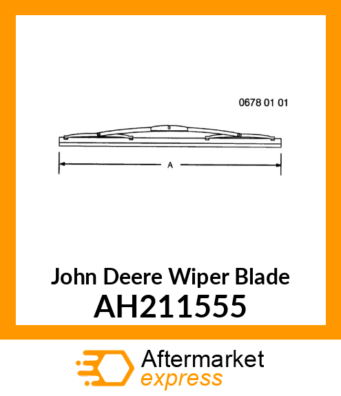 WIPER BLADE, ASSY AH211555