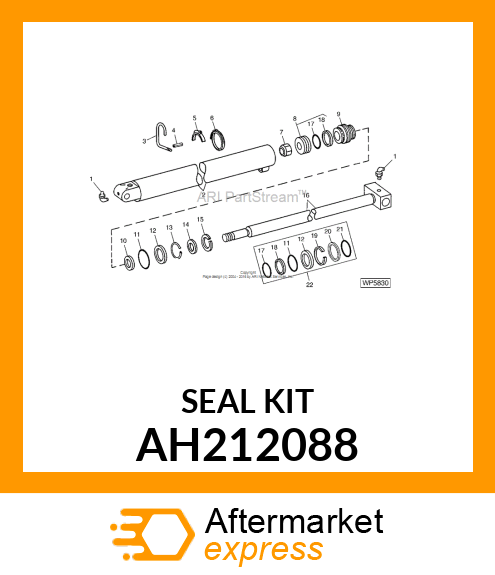 HYDRAULIC CYLINDER KIT, BORE, 63 AH212088