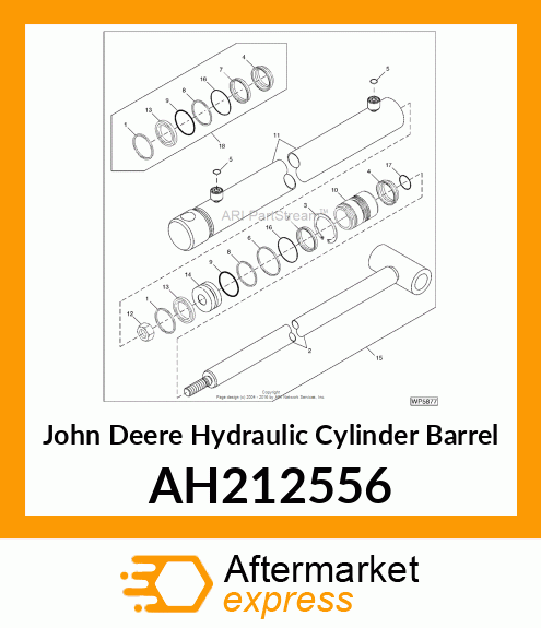 BARREL ASSEMBLY, 40 AH212556