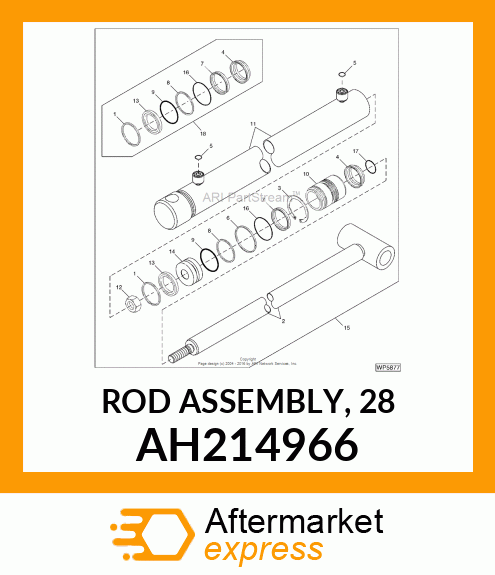 ROD ASSEMBLY, 28 AH214966