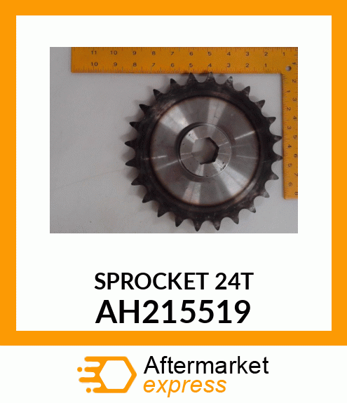 DR SPROCKET, ASSY, ANSI NO. 80 24T AH215519