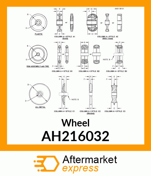 Wheel AH216032